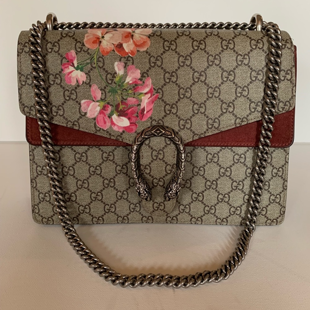 Gucci Blooms Supreme Dionysus Medium Shoulder Bag